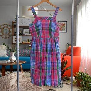 J. Crew plaid dress
